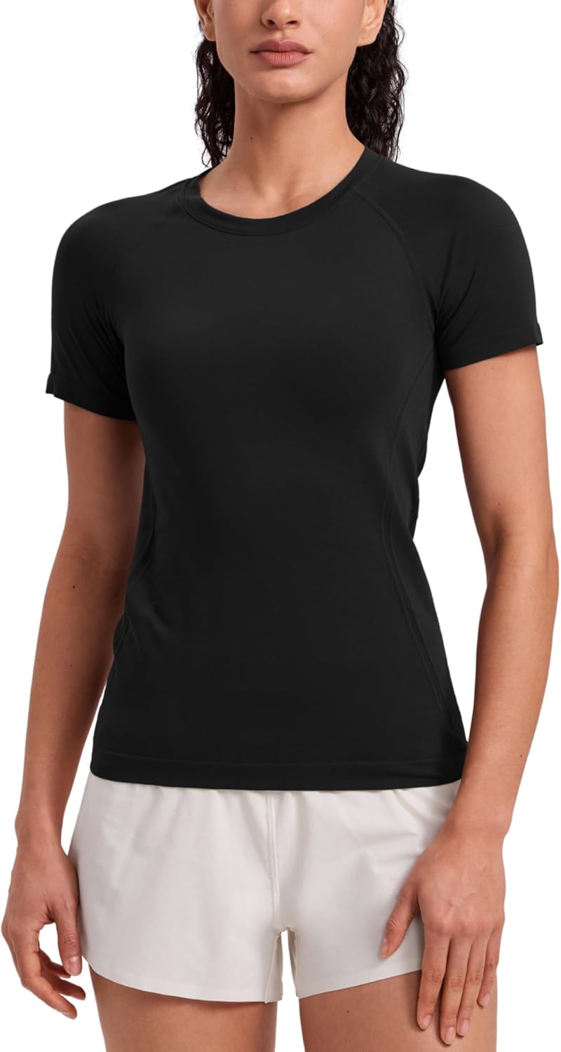 CRZ YOGA Seamless T-Shirt Hip Length