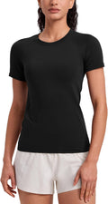 CRZ YOGA Seamless T-Shirt Hip Length