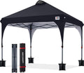 ABCCANOPY 8x8 Pop up Canopy Tent Instant Outdoor Shelter, Black