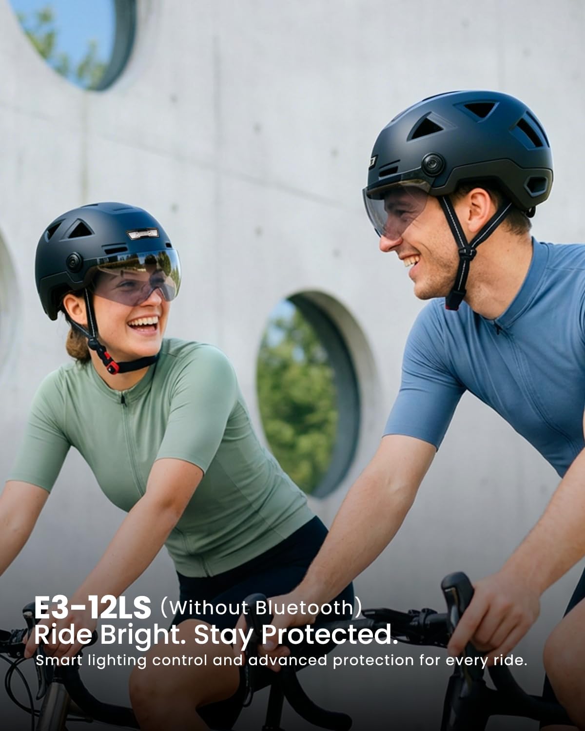 ILM Adult Bike Helmet Road Cycling Electric Bicycle Escooter Ebike E3-12LS