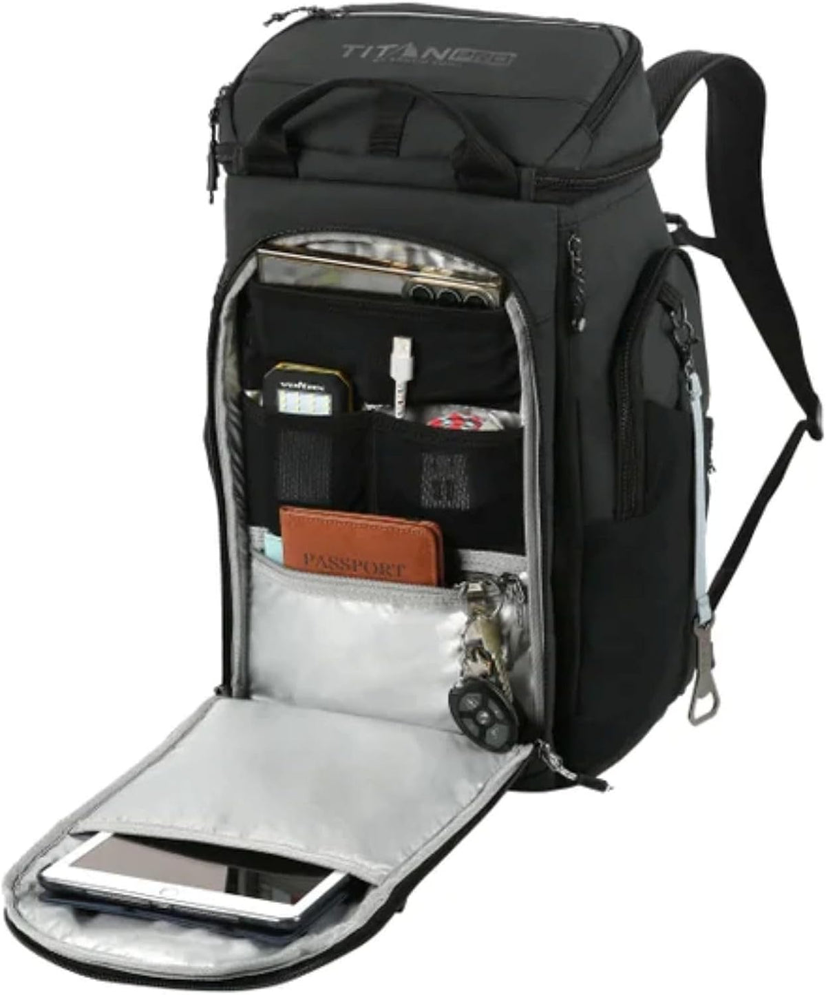Insulated Backpack Cooler with Ice Walls