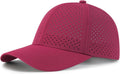 FEINION Men Laser Mesh Breathable Snapback Baseball Cap