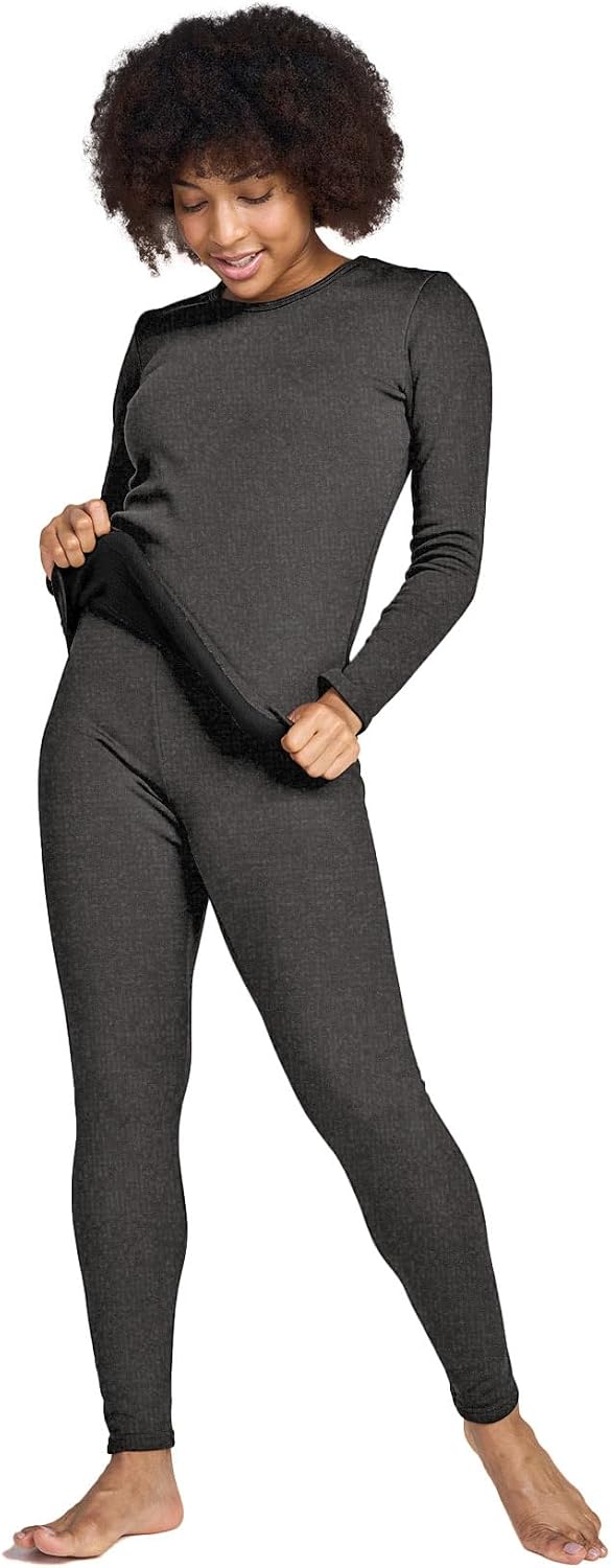 LAPASA Women's Thermal Underwear Set Light/Mid/Heavy Weight L17/ L41/L44