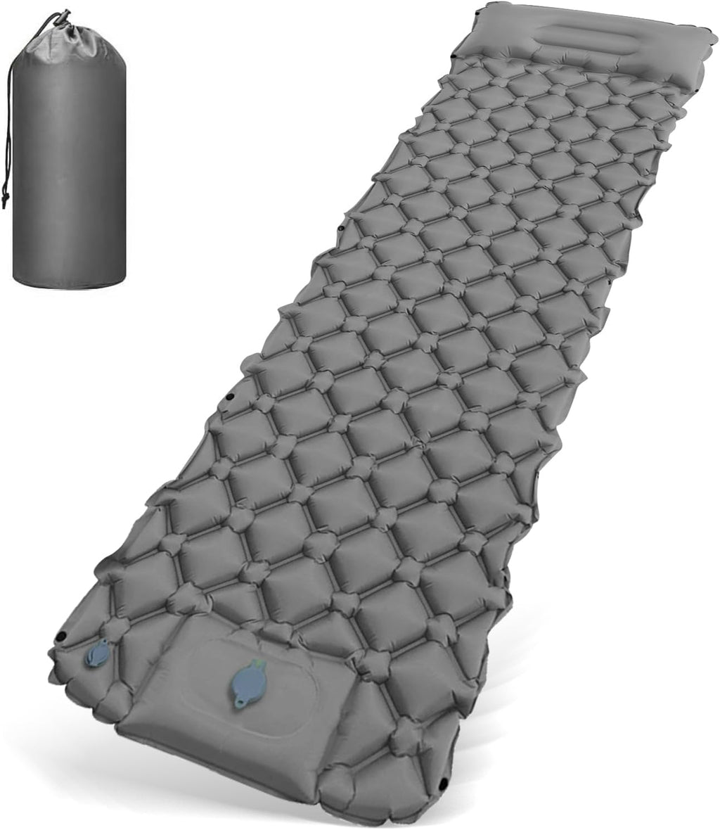 Camping Sleeping Pad, Ultralight Self Inflating Camping Mat with Air Pump