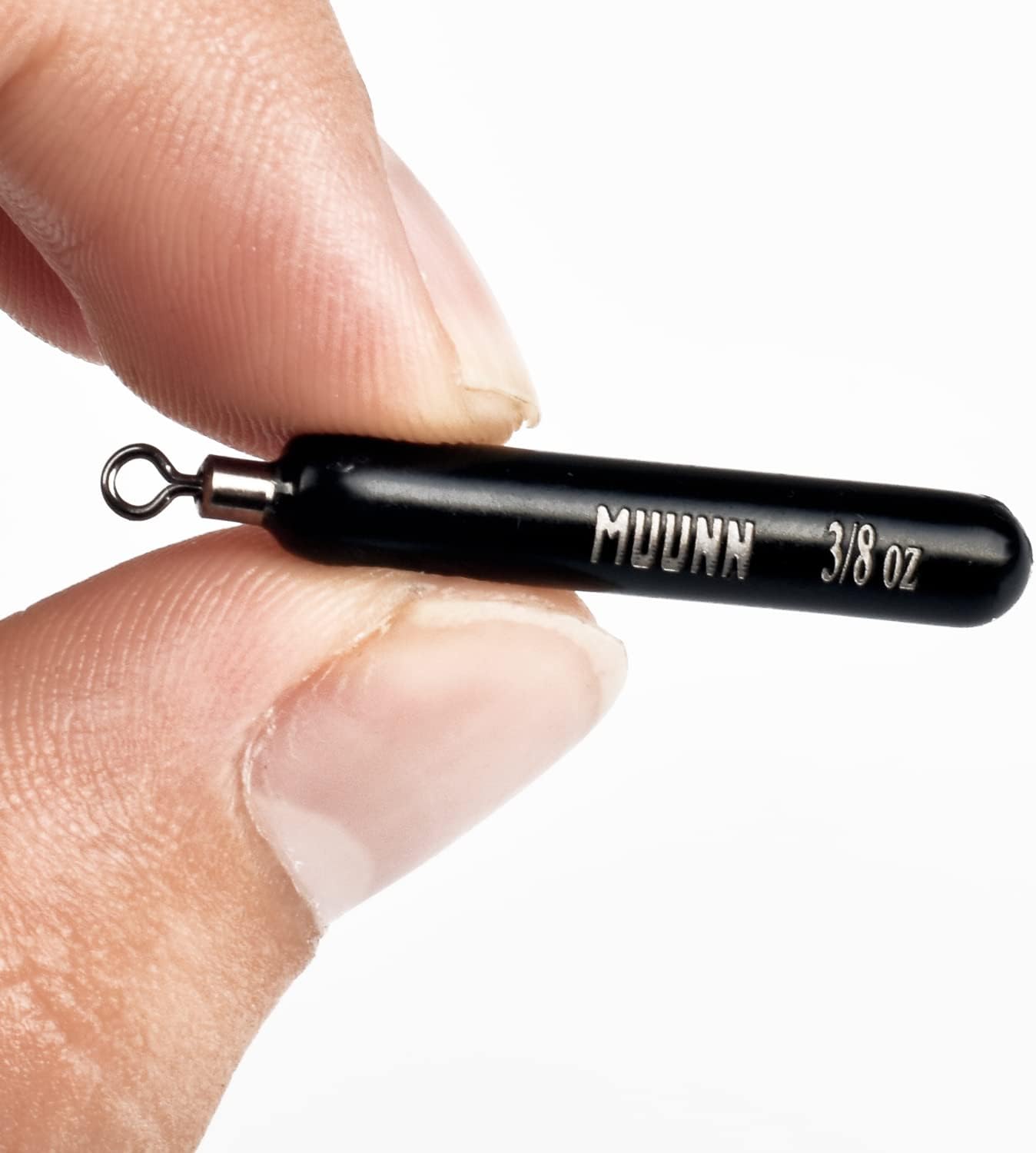 Tungsten Skinny Drop Shot Weights with Rotating Round Eye