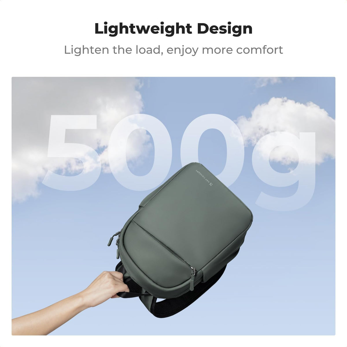 K&F CONCEPT Camera Backpack, Lightweight Compact Camera Bag 5L