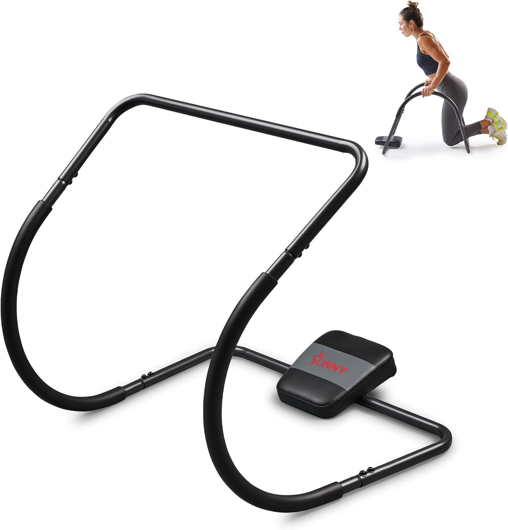 Sunny Health & Fitness Ab machine Ab Workout Machine Adjustable Ab Trainer