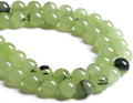 12MM 32PCS Natural Stone Prehnite Jade Loose Beads for Jewelry Making DIY Bracelet Necklace