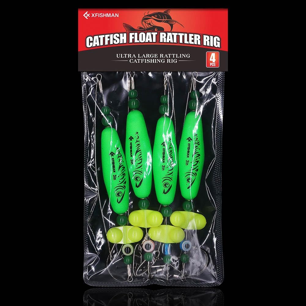 Catfish-Rig-for-Bank-Fishing-Catfishing-Tackle-Floats-with-Rattler-Santee Cooper Rig Equipment
