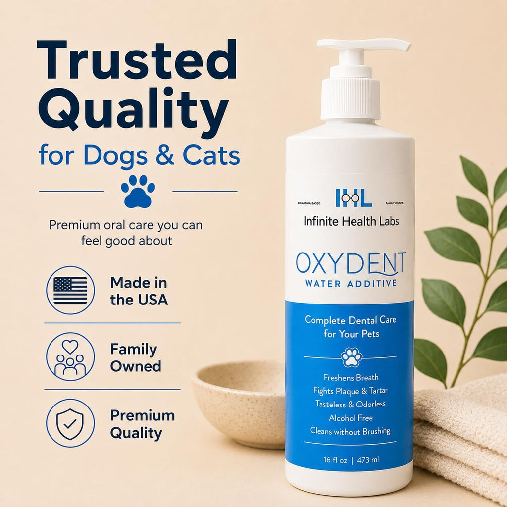 Oxydent Pet Dental Water Additive, Dogs & Cats, 16 oz