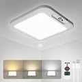 wowatt Rechargeable Battery Operated Ceiling Light Motion Sensor Indoor