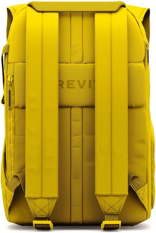 BREVITE - The Runner - Compact Camera Backpacks for Photographers - A Minimalist & Travel-friendly Photography Backpack Compatible With Both Laptop & DSLR Accessories 18L (Lemon Yellow)