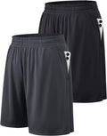 BALENNZ Mens Athletic Shorts with Pockets Quick Dry Workout Shorts Men