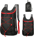 Large Capacity Foldable Outdoor Backpack Hiking Sports Daypack for Men Women Camping Travel Lightweight Packable Bag