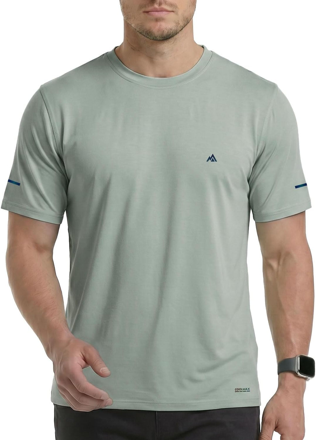 Bamboo Viscose Cooling Workout T-Shirt for Men, Summer Lightweight