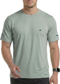 Bamboo Viscose Cooling Workout T-Shirt for Men, Summer Lightweight