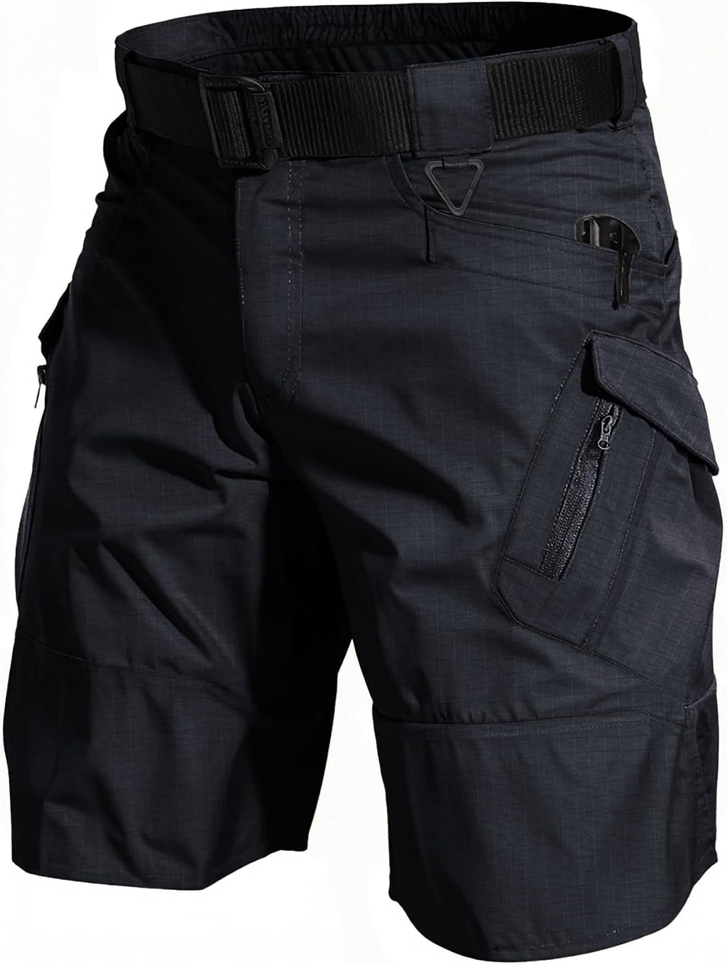 AUTIWITUA Men's Hiking Shorts Waterproof Tactical Cargo Short Pants Quick Dry Work Shorts with Multi Pockets(No Belt)