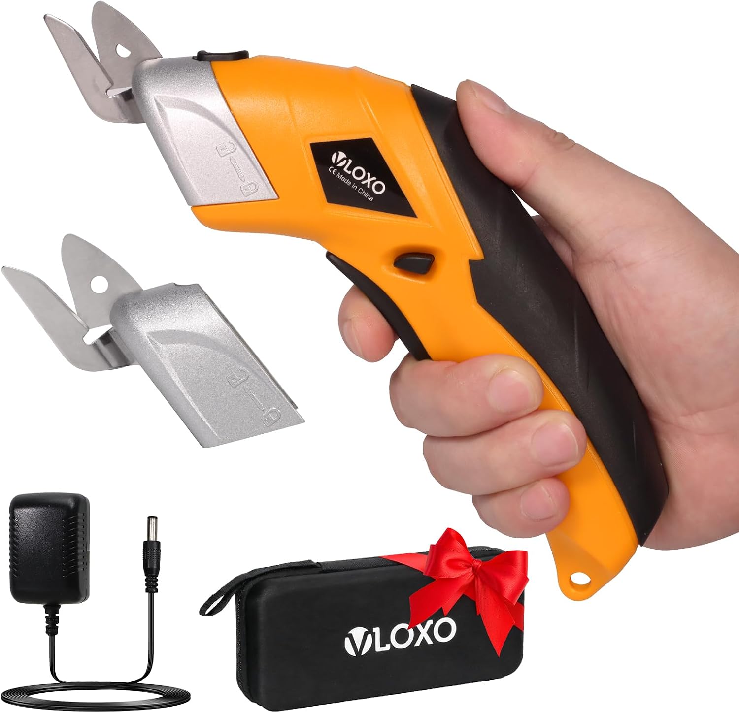 VLOXO Electric Scissors 10000RPM Electric Box Cutter for Cardboard