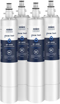 GLACIER FRESH RPWFE, RPWF Refrigerator Water Filter (Built-in CHIP) 4-Pack