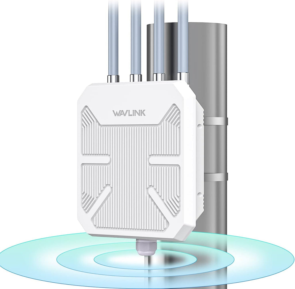 WAVLINK AX1800 Outdoor WiFi 6 Extender, Long-Range, IP67 Weatherproof