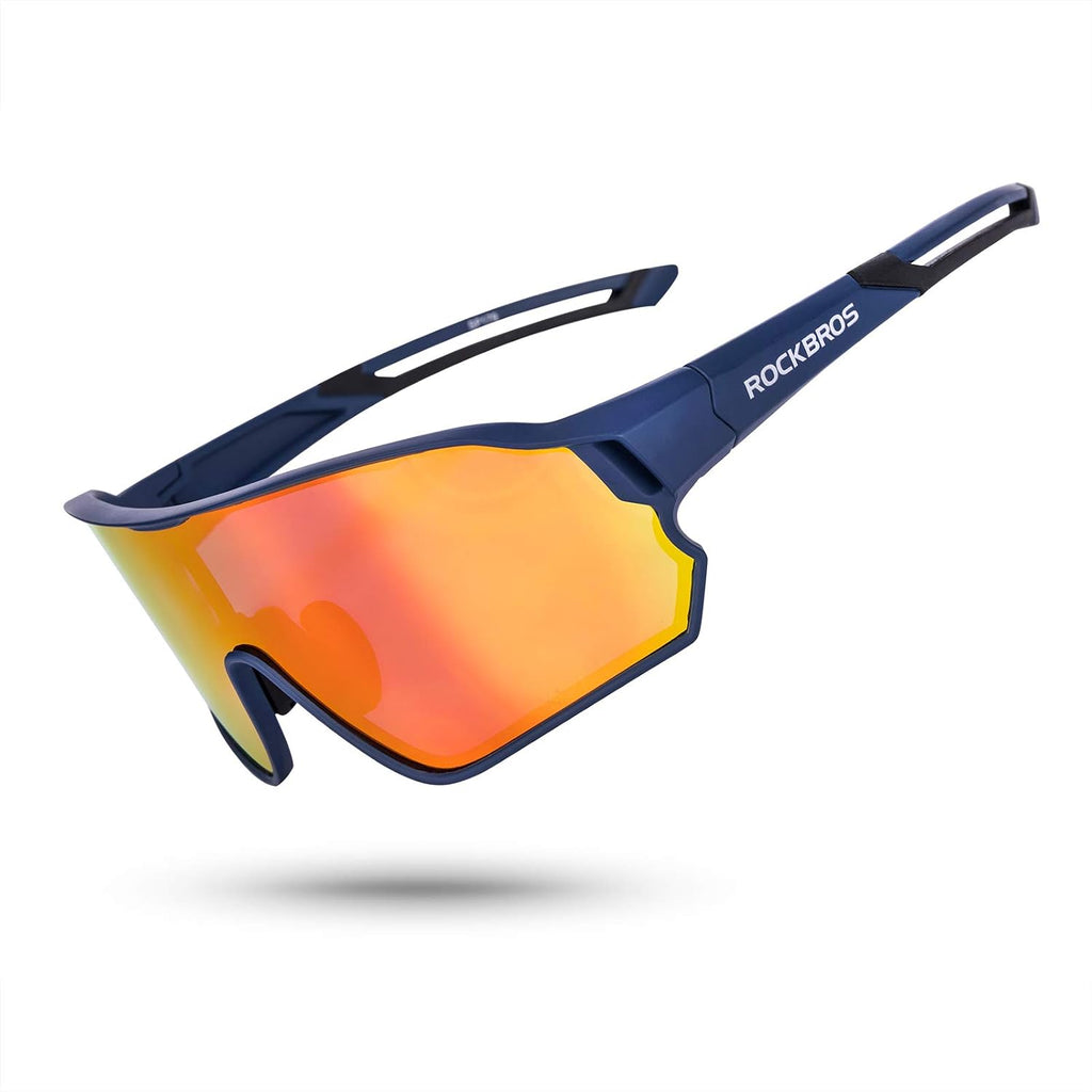 ROCKBROS Polarized Sports Sunglasses Anti-Glare HD Cycling Sun Glasses