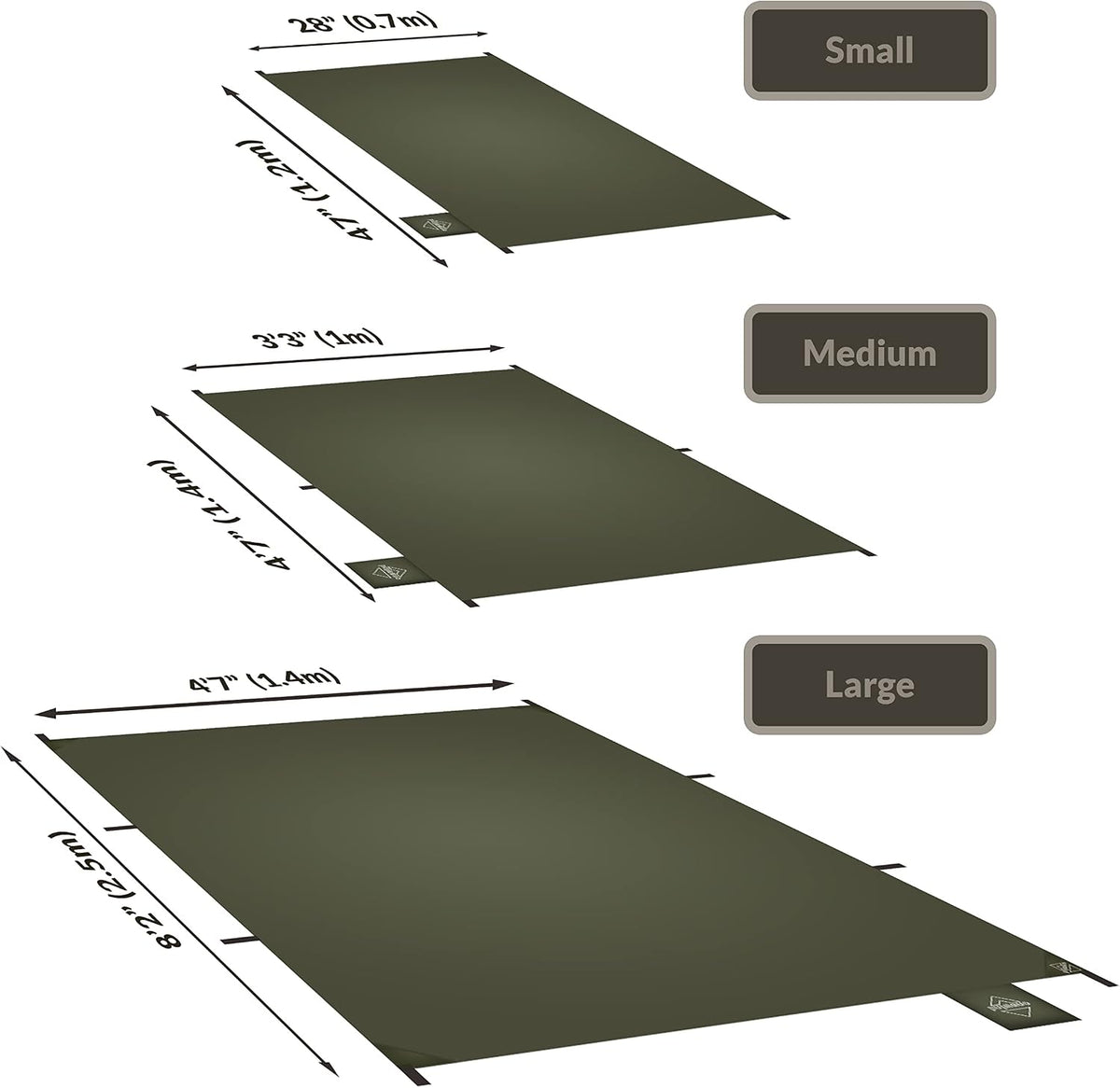 Onewind Compact Footprint, 4000mm Waterproof Silnylon Ground Sheet
