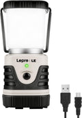 Lepro 1000LM LED Camping Lantern Rechargeable with 4 Light Modes, White