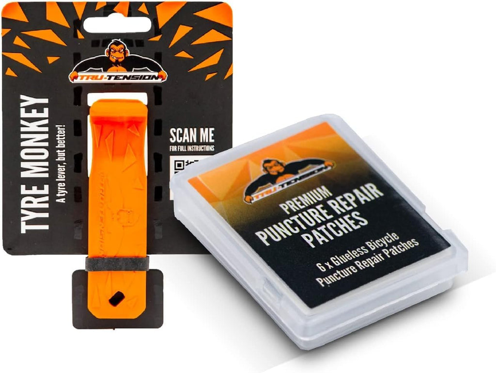 Tru-Tension | Tire Monkey | Tire Lever | Only One Tool Needed to Change Any Tire | Bicycle Tools & Accessories