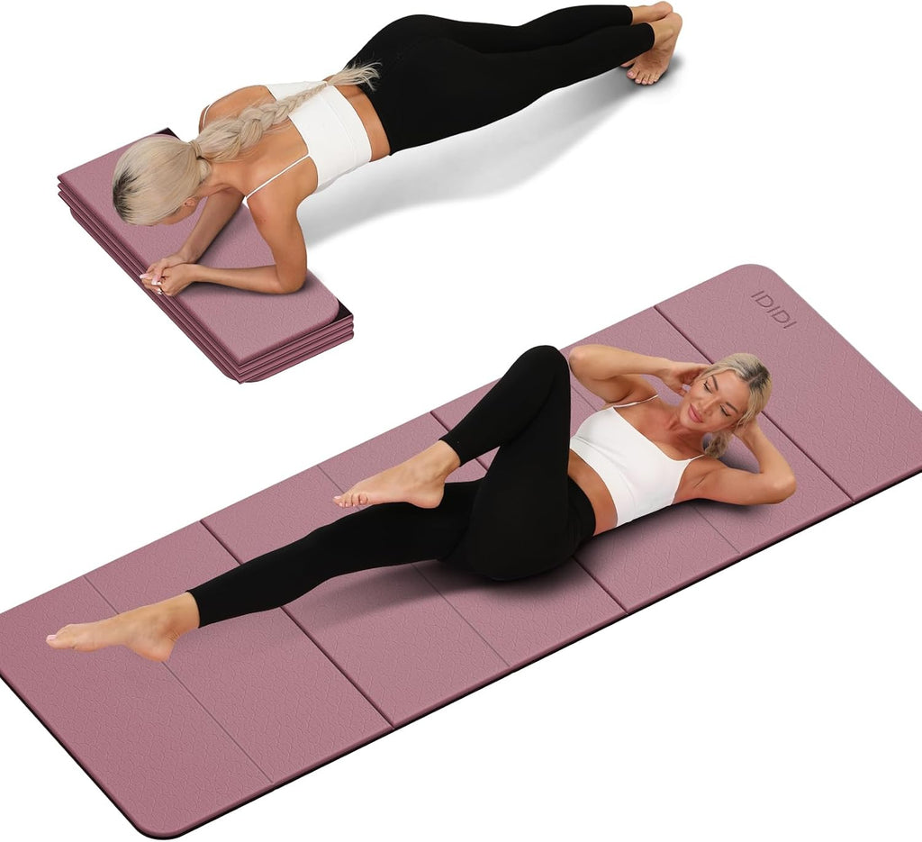 Foldable Yoga Mat Thick 0.32"(8mm)