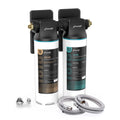 Frizzlife DW10 Under Sink Water Filter System, NSF/ANSI 53&42 Certified Elements, Reduces 99.99% Lead, Chlorine, Fluoride, Bad Taste & Odor, Direct Connect, 0.5 Micron, USA Tech