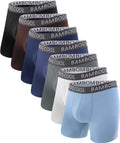 BAMBOO COOL Men's Cooling Underwear Ultra Soft Breathable Boxer Briefs Pack
