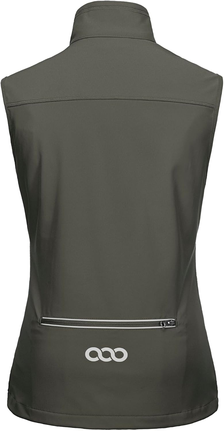 33,000ft Women's Lightweight Running Vest with 6 Pockets for Travel Golf
