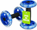 SEWACC Dual Wheel Ab Roller, Core Trainer with Non-Slip Handles