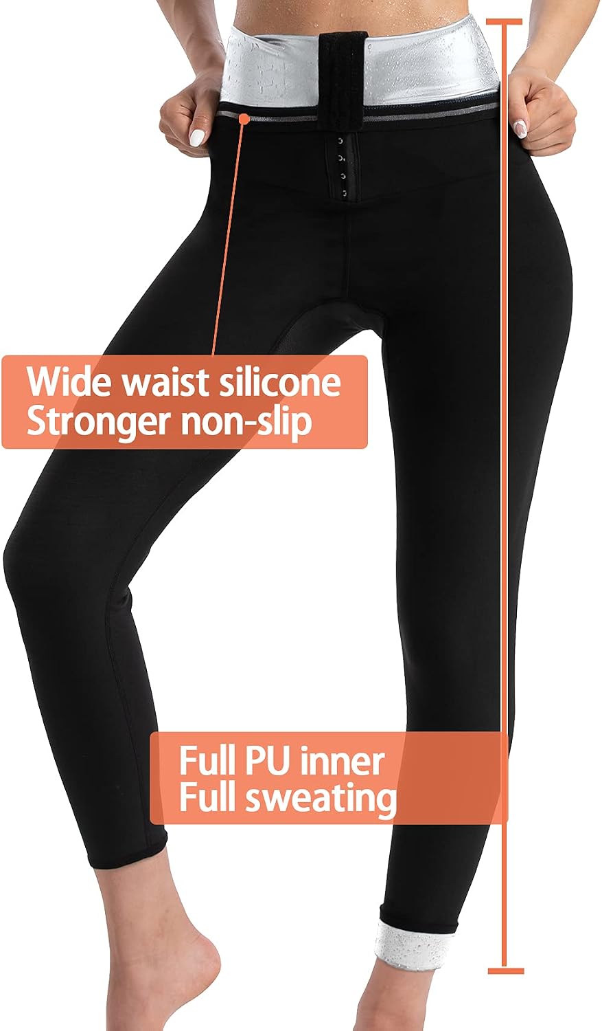 Sauna Pants Women Slimming Leggings Heat Trapping Workout