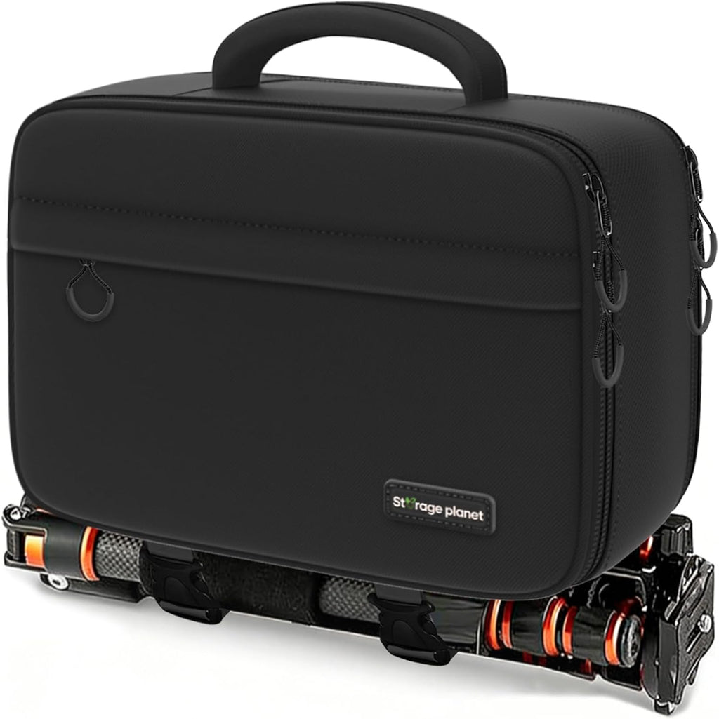 Camera Bag for Canon/Sony/Nikon DSLR SLR Camera and Multiple Lens(Black)
