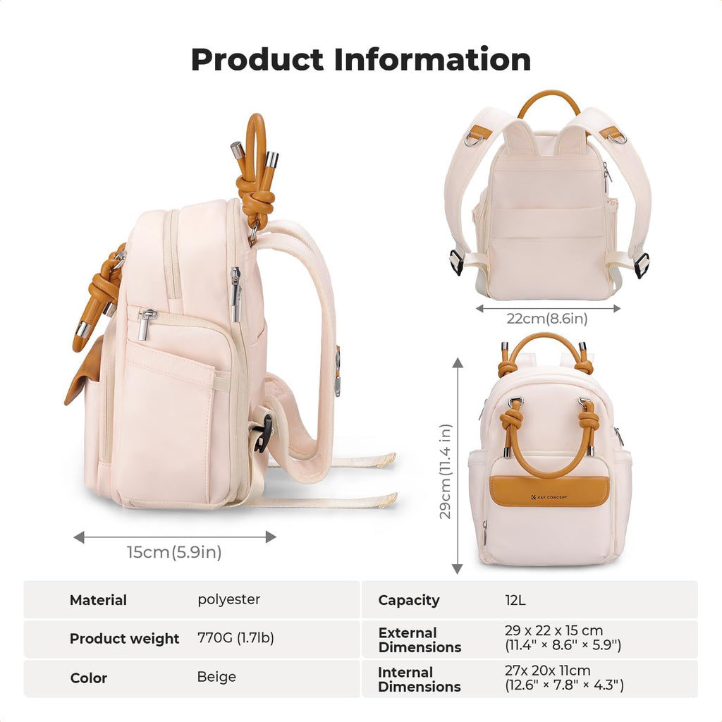 K&F CONCEPT Camera Backpack, DSLR/SLR Small Camera Bag
