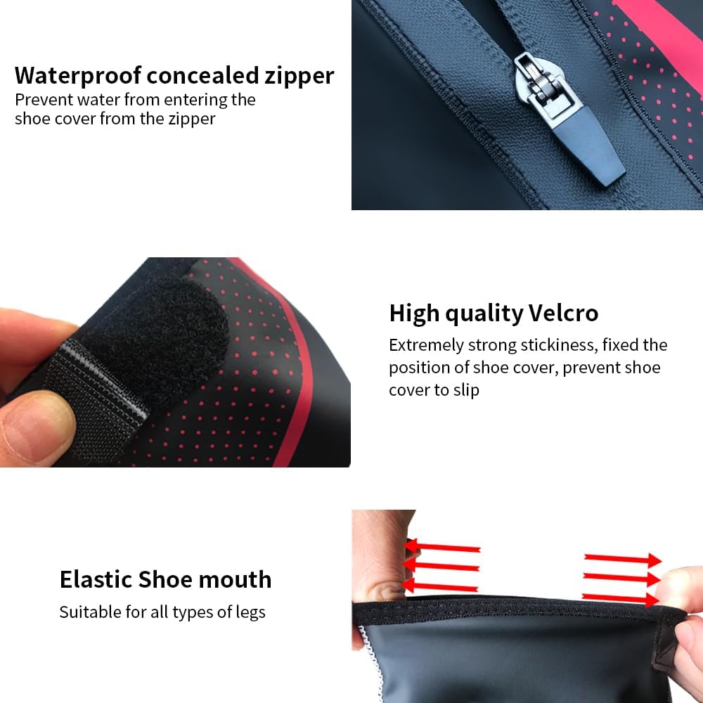 Cycling Shoe Covers Road MTB Bicycle Booties Windproof Bike Overshoes Thermal Shoes Cover for Men Women