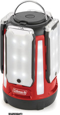 Coleman Multi-Panel LED Lantern: Rechargeable Water-Resistant Magnetic Light Panels Built-In Flashlight USB Charging Port; Excellent for Camping Hunting Emergencies etc