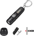 S15PRO Rechargeable keychain Flashlight,750 Lumen Mini light with COB