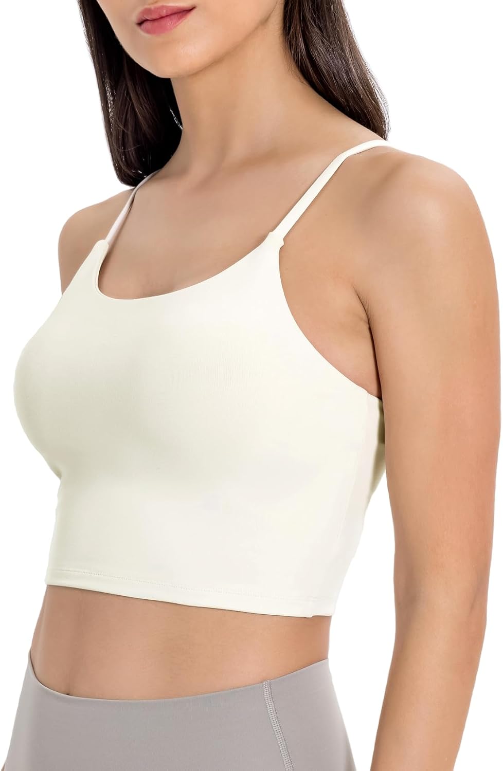 Lemedy Women Padded Sports Bra Yoga Tank Top