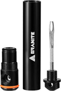 Granite Suture Aero Tubeless Tire Plug Kit, CO2 Inflator, Presta Valve