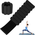 Wrist Weights Set of 2, Wearable Arm & Leg Weights for Women & Men, Adjustable Wrist Ankle Weights for Walking, Yoga, Swimming, Gym, 2lb
