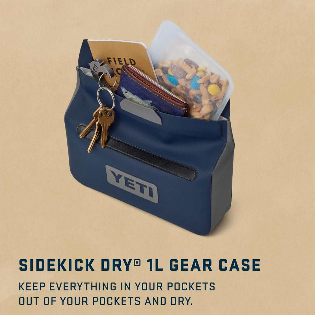 YETI Sidekick Dry 1L Gear Case, Olive
