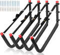 Kayak Storage Racks, Wall Mount Garage Storage Hooks for Kayaks, SUP, Paddle Boards and Surfboards, Heavy Duty Hangers