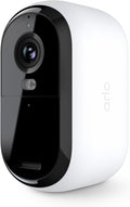 Arlo Essential Security Cameras Wireless Outdoor 1080p HD (2nd Gen, 2023 Release) - Battery Power, Person Recognition, Package Detection, Animated Preview, 1-Month Trial of Secure Plan, 1 Cam, White