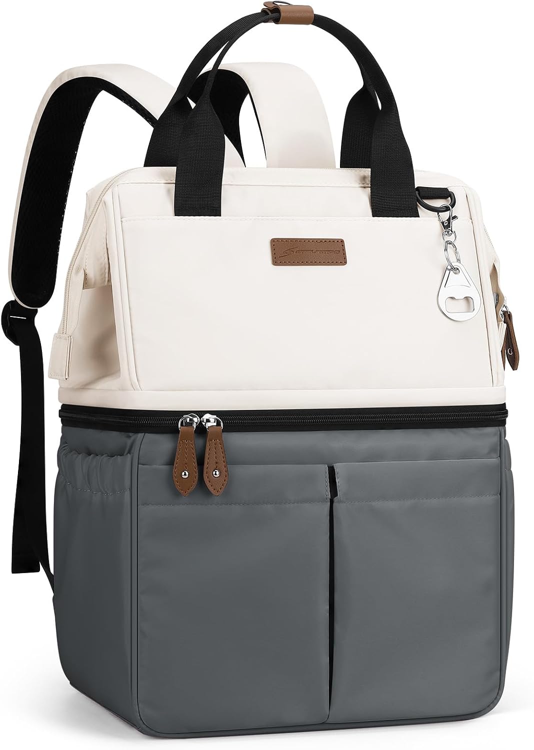 Maelstrom Cooler Backpack,Double Deck Insulated Bag,Leakproof Lunch Chest