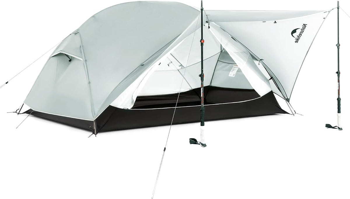 Naturehike Mongar Upgraded 1/2/3 Person Backpacking Tent,Waterproof Lightweight Camping Tent with Footprint