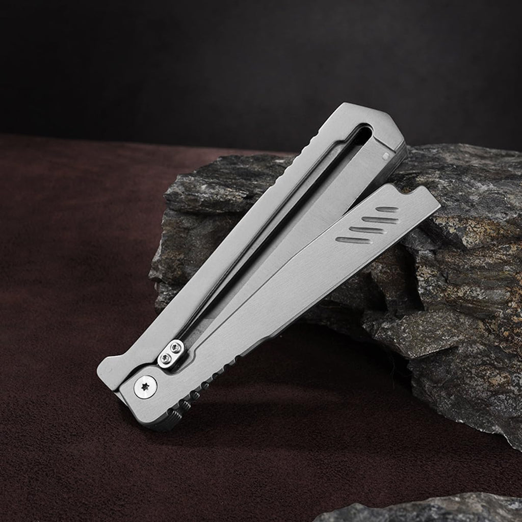Pocket Knife, Folding Knife, 9.1″ D2 Steel Blade Pocket Knife Multitool, Pocket Knives & Folding Knives with Belt Clip, Camping Knives EDC Pocket Knives for Men