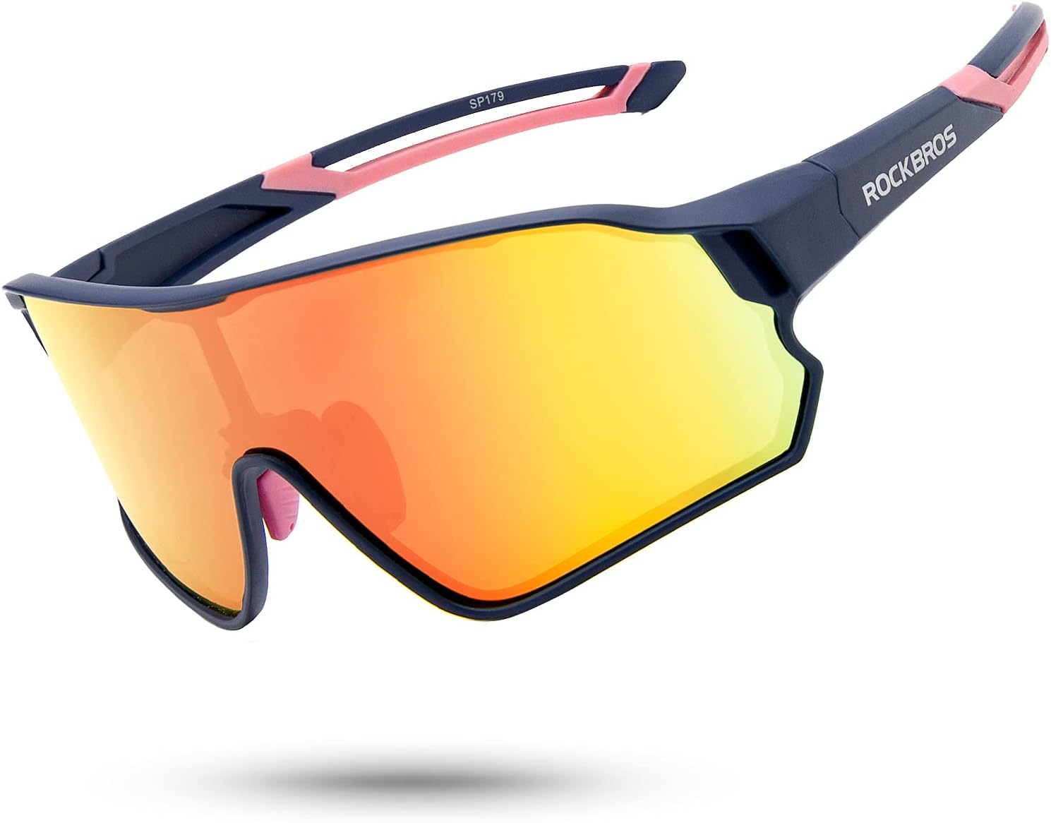 ROCKBROS Polarized Sports Sunglasses Anti-Glare HD Cycling Sun Glasses