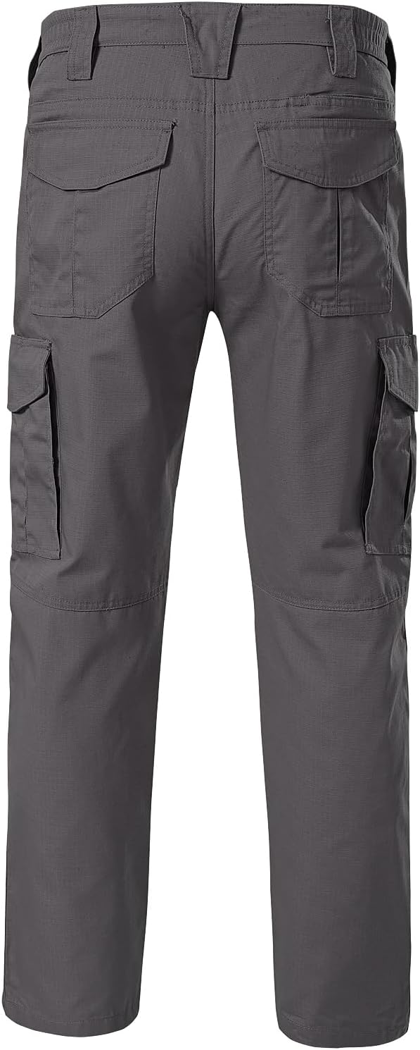 CNBQDD Mens Work Pants Cargo Tactical Construction for Men Ripstop Waterproof Lightweight Outdoor Hiking with Pockets